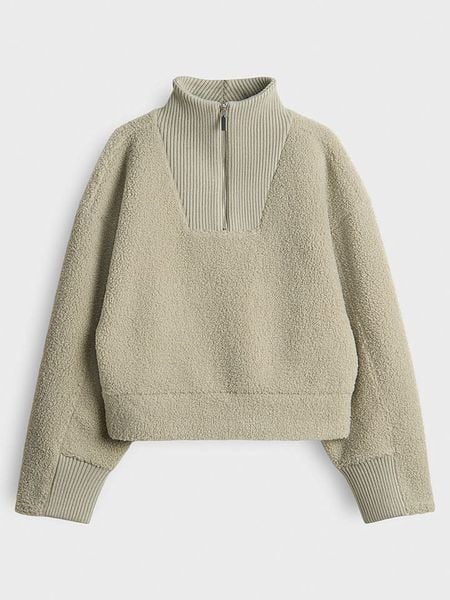 OPUS Bluza polarowa "Gick" w kolorze zielonym rozmiar: 40. Zielone bluzy bez kaptura damskie Opus, z materiału. Za 173.99 zł.