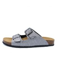 Billowy Klapki w kolorze szarym rozmiar: 37. Szare klapki damskie Billowy, bez wzorów, bez obcasa. Za 105.14 zł.