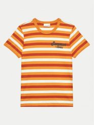 Coccodrillo T-Shirt WC4143203HBJ Pomarańczowy Regular Fit. Brązowe t-shirty chłopięce COCCODRILLO, bez wzorów, z bawełny, bez ramiączek. Za 49.99 zł.
