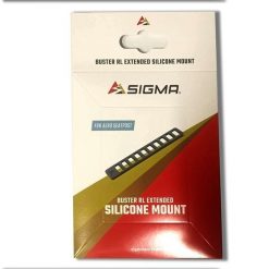 Długi pasek tylnego oświetlenia Sigma Buster Rl 80/150. Czarne paski męskie SIGMA SPORT, bez wzorów. Za 100.90 zł.