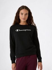 Champion Bluza w kolorze czarnym rozmiar: XXL. Czarne bluzy bez kaptura damskie CHAMPION, xxl, z bawełny. Za 110.04 zł.