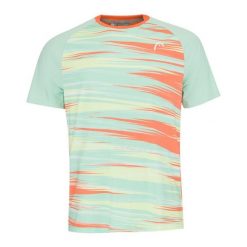 T-shirt męski TOPSPIN. Niebieskie t-shirty męskie HEAD, l, bez wzorów, bez kołnierzyka. W wyprzedaży za 140.00 zł.