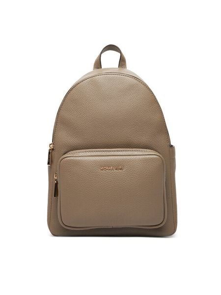 MICHAEL Michael Kors Plecak Tanner 30T5GTNB2L Beżowy. Brązowe plecaki damskie MICHAEL Michael Kors, bez wzorów, ze skóry. Za 969.99 zł.