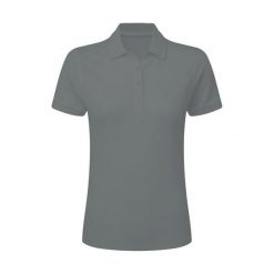 Damska Koszulka Polo Signature Stretch Bez Metki. Szare topy sportowe damskie SG, xs, bez wzorów, bez ramiączek. Za 83.99 zł.