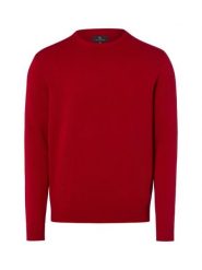 Nils Sundström swetry z dzianiny Mężczyźni Bawełna (100%) czerwony, XXXL. Czerwone swetry męskie Nils Sundström, m, bez wzorów, z bawełny, bez kołnierzyka. Za 199.95 zł.