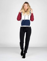 Invicta Bluza "Hoodie" | 4454270 | Kobieta | Biały, Czerwony, Granatowy. Białe bluzy bez kaptura damskie Invicta, l, z bawełny. W wyprzedaży za 239.00 zł.