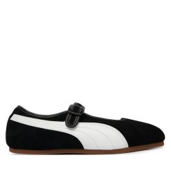 Baleriny Puma. Czarne baleriny damskie Puma, bez wzorów, bez obcasa. Za 329.99 zł.