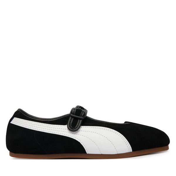 Baleriny Puma. Czarne baleriny damskie Puma, bez wzorów, bez obcasa. Za 329.99 zł.