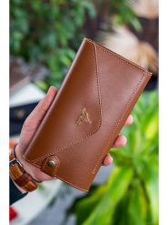 BAGmori Portfel w kolorze jasnobrązowym - 20 x 10 x 3 cm rozmiar: onesize. Brązowe portfele damskie BAGmori, bez wzorów, z materiału. Za 56.99 zł.