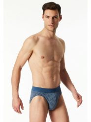 Schiesser Slipy w kolorze niebieskim rozmiar: XL. Niebieskie slipki męskie Schiesser, bez wzorów. Za 30.99 zł.