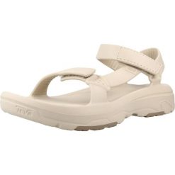 Sandały TEVA 1173701TV Beżowy. Brązowe obuwie trekkingowe damskie Teva, bez wzorów, z gumy, bez obcasa. Za 213.99 zł.