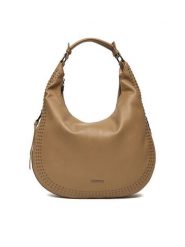 Badura Torebka C-ZAR-1 Beżowy. Brązowe torebki klasyczne damskie Badura, bez wzorów, z materiału, bez dodatków. Za 399.99 zł.