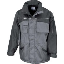 Parka Result Heavy Duty. Szare parki męskie RESULT, na zimę, m, bez wzorów. Za 306.00 zł.