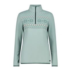 Damski sweter z golfem CMP Softech. Niebieskie golfy damskie CMP, m, bez wzorów, z polaru, bez ramiączek. Za 253.00 zł.