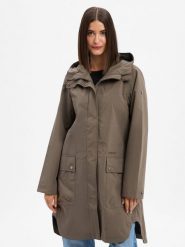 Didriksons Parka Kobiety Sztuczne włókno brązowy, 40. Brązowe parki damskie Didriksons, bez wzorów, z włókna. Za 949.95 zł.