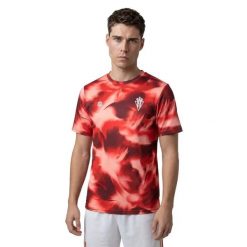 Męska piłkarska koszulka treningowa Siroko RSG Prematch Tee Player M. Czerwone t-shirty sportowe męskie SIROKO, m, z materiału, bez ramiączek, na fitness i siłownię. Za 150.00 zł.