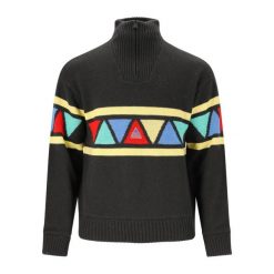 Bluza z kapturem wiatrówka SOS Uni knit. Brązowe bluzy z kapturem męskie SOS, na zimę. Za 851.00 zł.