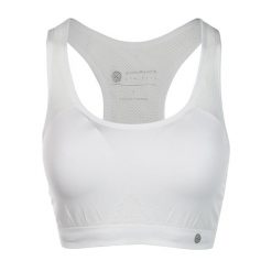 Biustonosz dla kobiet Endurance George West. Białe biustonosze Endurance, bez wzorów. Za 172.00 zł.