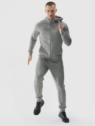 4F Spodnie treningowe szybkoschnące męskie - szare 3XL. Szare spodnie sportowe męskie 4f, z dzianiny. Za 179.99 zł.