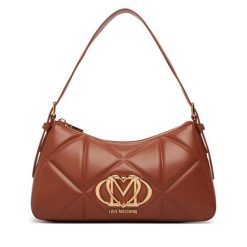 Torebka LOVE MOSCHINO. Brązowe torebki klasyczne damskie Love Moschino, bez wzorów, bez dodatków. Za 879.99 zł.
