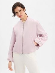 Marc O'Polo Bluza Kobiety Sztuczne włókno różowy, 40. Czerwone bluzy bez kaptura damskie Marc O´Polo, bez wzorów, prążkowane, bez ramiączek, bez kaptura. Za 649.95 zł.