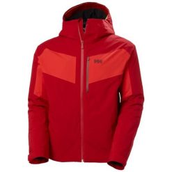 Kurtka narciarska Helly Hansen Carv Lifaloft 2.0. Czerwone kurtki narciarskie i snowboardowe damskie Helly Hansen, l, bez wzorów, z dzianiny, bez kaptura, narciarskie, primaloft. Za 1,451.00 zł.