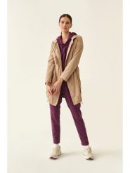 TATUUM Płaszcz przejściowy w kolorze beżowym rozmiar: 34. Brązowe płaszcze damskie Tatuum, bez wzorów. Za 170.47 zł.