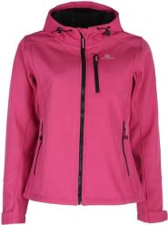 Damska kurtka softshell Athl. dpt. Octavia Fuksja Róż. Czerwone kurtki damskie Givova, na zimę, m, bez wzorów, z elastanu, bez kaptura. Za 254.99 zł.
