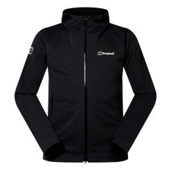 Kurtka softshell męska Berghaus Ridge-Roamer 3L Softshell Jacket. Czarne kurtki męskie Berghaus, l, bez wzorów, z materiału, bez kaptura. Za 1,005.39 zł.