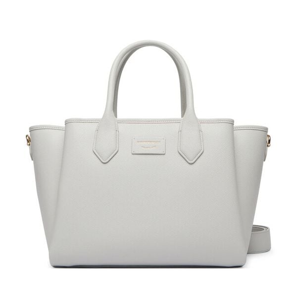 Torebka Emporio Armani. Białe torebki klasyczne damskie Emporio Armani, bez wzorów, bez dodatków. Za 1,669.00 zł.