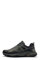 BUTY HT-FIRMAMENT EVENT 115381031-OLIVE GREEN-OBSIDIAN BLACK. Zielone buty trekkingowe męskie PELLIOT, na zimę, z materiału, bez zapięcia, trekkingowe. Za 649.99 zł.