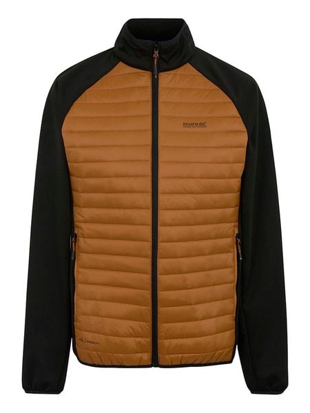 Regatta Kurtka hybrydowa "Clumber" w kolorze jasnobrązowym rozmiar: S. Brązowe kurtki outdoor męskie Regatta, s, bez wzorów, z puchu, bez kaptura. Za 95.92 zł.