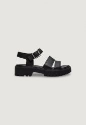 Buty sportowe Kobieta TIMBERLAND STST BACKSTRAP SANDAL. Czarne buty sportowe na co dzień damskie Timberland, bez wzorów, ze skóry. Za 494.70 zł.