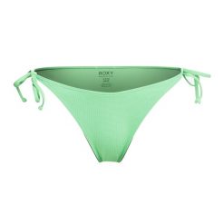 Dół od stroju kąpielowego ROXY Color Jam Cheeky. Zielone bikini damskie Roxy, bez wzorów. Za 89.99 zł.