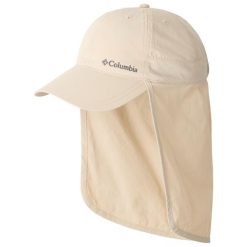 Czapka z daszkiem dla dorosłych Schooner Bank II Cap. Brązowe czapki męskie Columbia, na lato, bez wzorów, z materiału, sportowe. Za 93.35 zł.