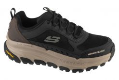 Buty sportowe Sneakersy męskie, D'Lux Trekker. Czarne buty sportowe na co dzień męskie Skechers, z materiału, bez zapięcia, trekkingowe. Za 449.99 zł.