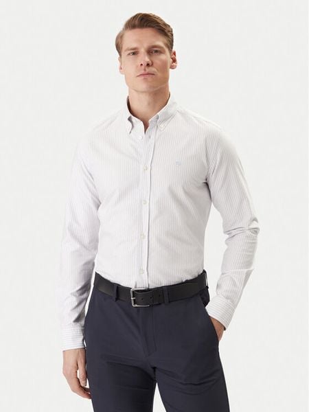 BOSS Koszula H-ROAN 50556069 Fioletowy Regular Fit. Fioletowe koszule męskie Boss, m, bez wzorów, z bawełny, bez kołnierzyka, bez ramiączek. Za 599.99 zł.