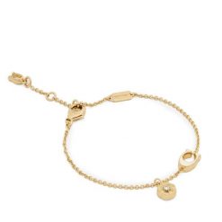 Bransoletka Coach. Żółte bransoletki damskie Coach, złote. Za 309.99 zł.