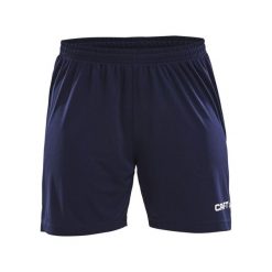 Szorty damskie Craft squad solid. Niebieskie spodenki sportowe damskie Craft, xl, z materiału, na fitness i siłownię. Za 141.00 zł.