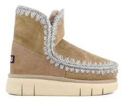 MOU Eskimo 18 bounce Śniegowce damskie Śniegowce damskie. Brązowe śniegowce damskie Mou, z wełny. W wyprzedaży za 855.99 zł.