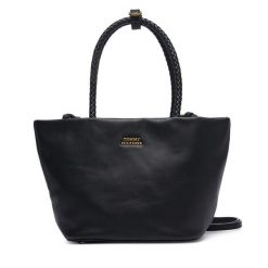Torebka Tommy Hilfiger. Czarne torebki klasyczne damskie Tommy Hilfiger, bez wzorów, bez dodatków. Za 849.99 zł.