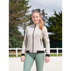 Damska bluza jeździecka Le Sabotier Marine. Brązowe bluzy bez kaptura damskie LE SABOTIER, l, z materiału. Za 619.50 zł.