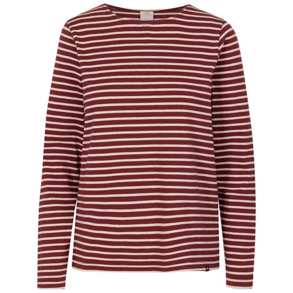 Damska koszulka z długim rękawem Trespass Karen. Czerwone t-shirty damskie Trespass, xl, z aplikacjami, bez kołnierzyka. Za 116.63 zł.