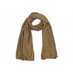 Szal maskujący siatka 190 x 70 cm coyote. Brązowe szaliki i kominy damskie MFH MAX FUCHS, bez wzorów. Za 42.99 zł.
