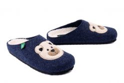 DR. BRINKMANN 320262-05 blau, kapcie damskie. Niebieskie kapcie damskie Dr. Brinkmann. Za 157.17 zł.