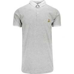 Koszulka POLO Szara Bawełniana, Krótki Rękaw, z Kołnierzykiem, Casualowa -Brave Soul. Szare koszulki polo męskie Brave Soul, na lato, m, bez wzorów, z bawełny, bez ramiączek. Za 79.00 zł.
