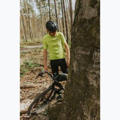 Koszulka rowerowa męska ATTABO Setvi. Zielone t-shirty sportowe męskie ATTABO, l, bez ramiączek, rowerowe. Za 89.99 zł.