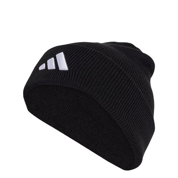 Czapka New Logo Beanie Cuff. Białe czapki męskie Adidas, bez wzorów. Za 109.00 zł.