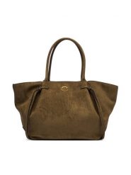 Guess Torebka Allegra HWSG22 37230 Khaki. Brązowe torebki klasyczne damskie Guess, z aplikacjami, z materiału, bez dodatków. Za 674.99 zł.
