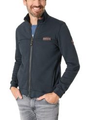 Timezone Bluza w kolorze granatowym rozmiar: L. Niebieskie bluzy bez kaptura męskie Timezone, l, z bawełny. Za 170.07 zł.